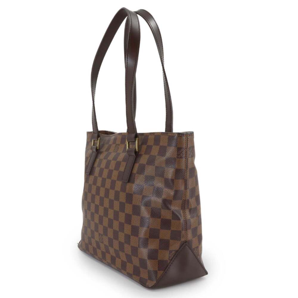 LOUIS VUITTON Authentic Brown Damier Piano Tote Bag - Picture 3 of 10